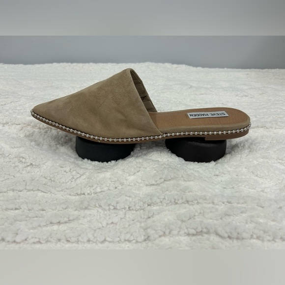 Steve Madden Azizi Pointed Toe Mule In Tan Suede | ModeSens - Picture 5 of 8